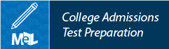 College Admissions Test Preparation from LearningExpress Library web button